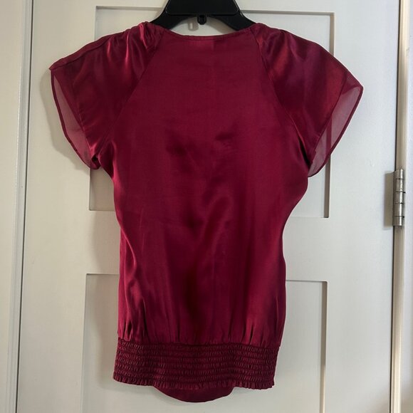 GORGEOUS Matty M Silk Lace Beaded Blouse size XS - Picture 5 of 6